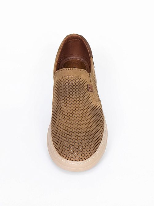 1-02764 brown Слипоны мужские Mario Polani 