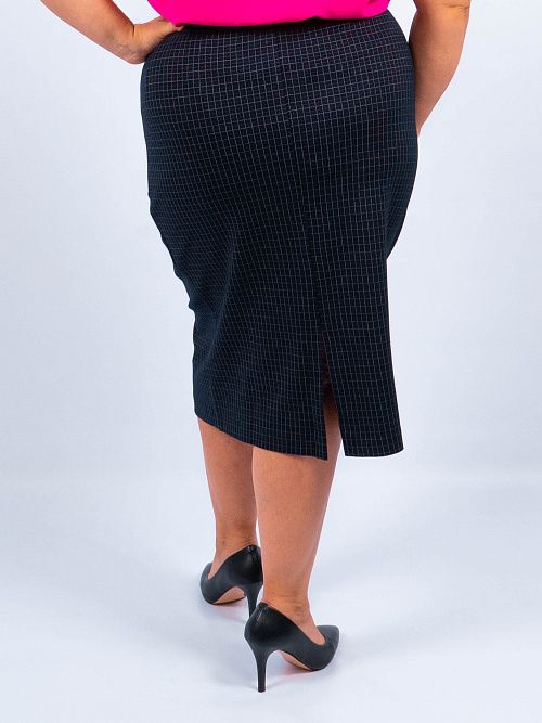 Роми-шик Юбка женская фиолетовый ZAR STYLE 