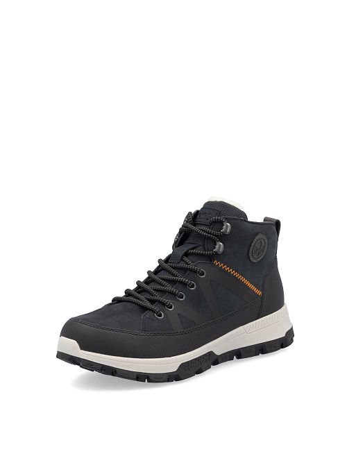 35504/14 Ботинки мужские синий Rieker 