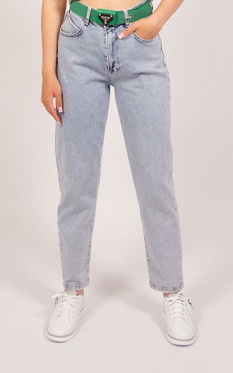 5467 Джинсы женские голубой IJASS 