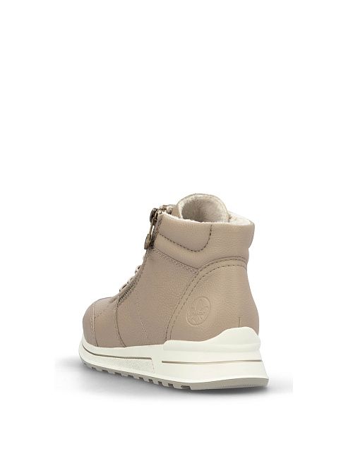 N1404/20 Ботинки женские бежевый Rieker 