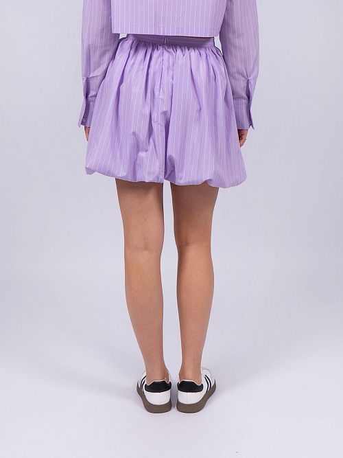 7447 Юбка женская сиреневый GIRL 
