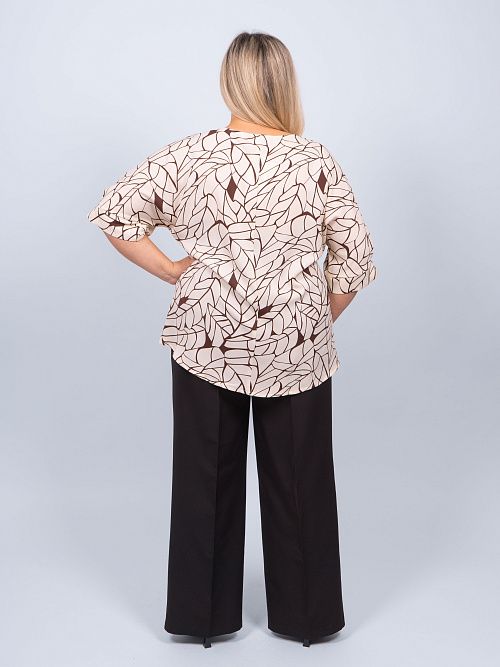 Брюки Аника женские черный KЛЮКVА 