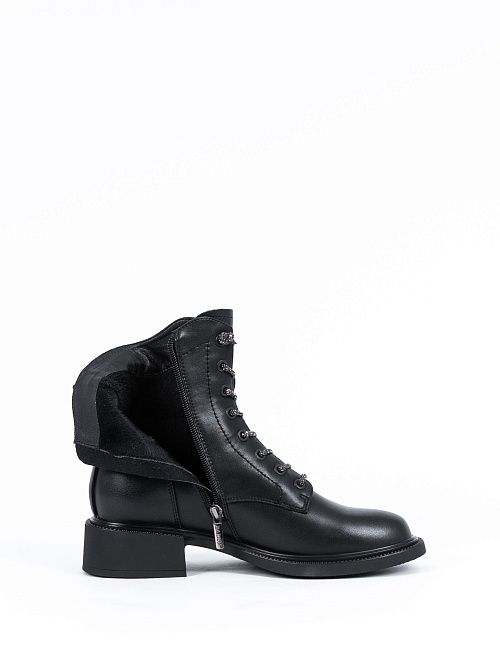 MV1102-010 Ботинки женские черный Baden 