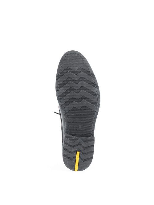 102-1 black Туфли мужские натуральная кожа черный Shach 