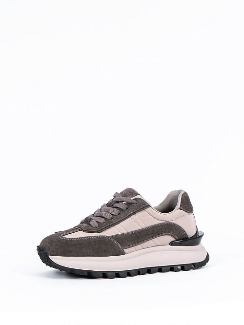 JE518-011 Полуботинки женские серый Baden 