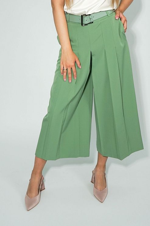 9013 Брюки женские зеленый VANGELIZA 