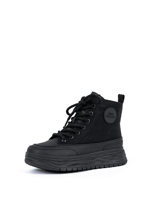 F8437-3 Ботинки женские черный STROBBS 