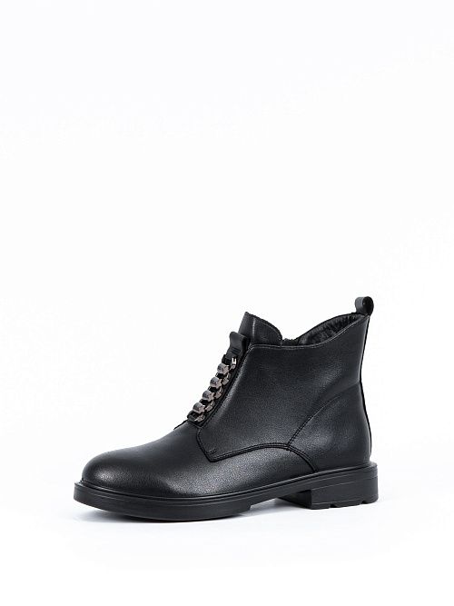 RJ189-010 Ботинки женские черный Baden 