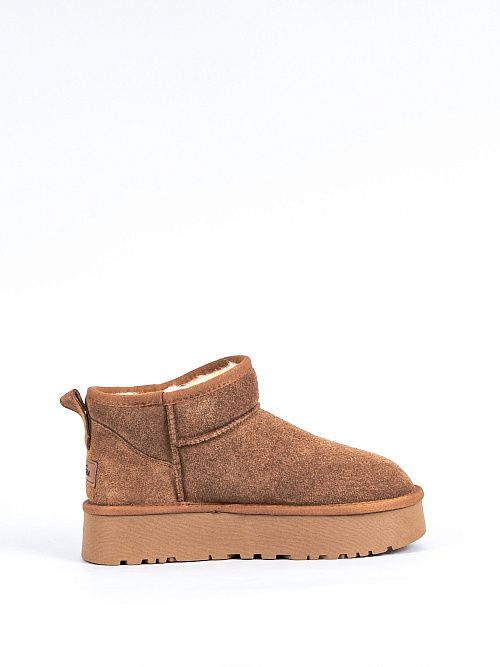 FQ176-015 Угги женские темно-бежевый Baden 