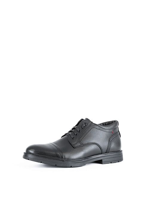 8806 black Ботинки мужские натуральная кожа черный Shach 