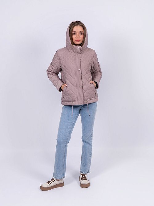 5268-170 Куртка женская коричневый ICEBEAR 