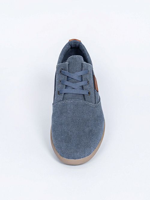 147218/09-02 Полуботинки мужские синий GRUNBERG 