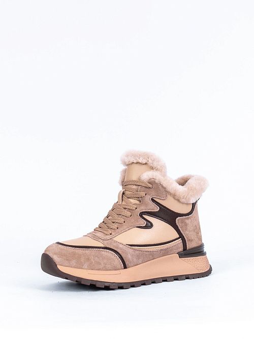 XLH-42114-1D-SW Ботинки женские бежевый Madella 