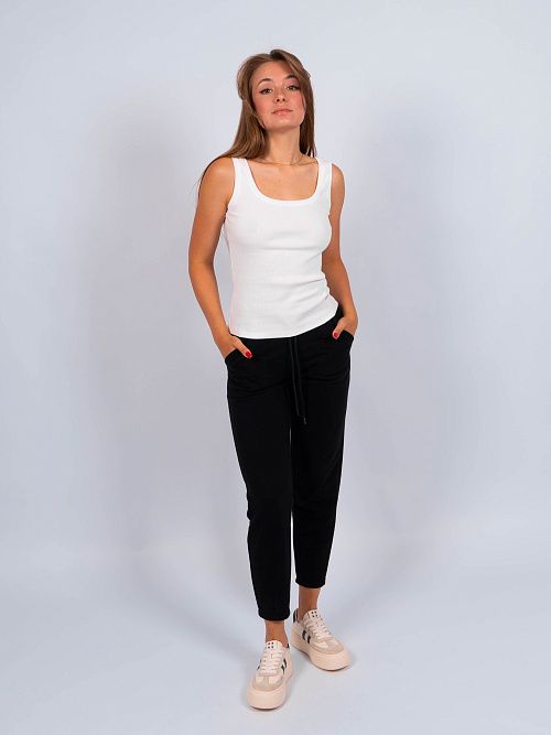 ЕВТ4081/ Брюки женские хлопок черный VERY NEAT 