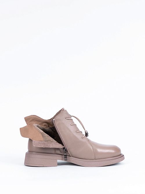 H074-N3918-501 Ботинки женские темно-бежевый 365 