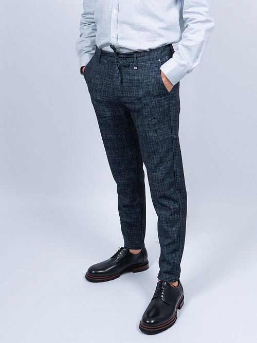 805-2427.E561.Y000.L.B0291 Брюки мужские синий LUXOR 