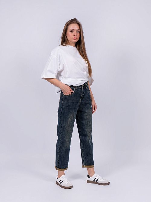 10251 Джинсы женские синие E-WO 