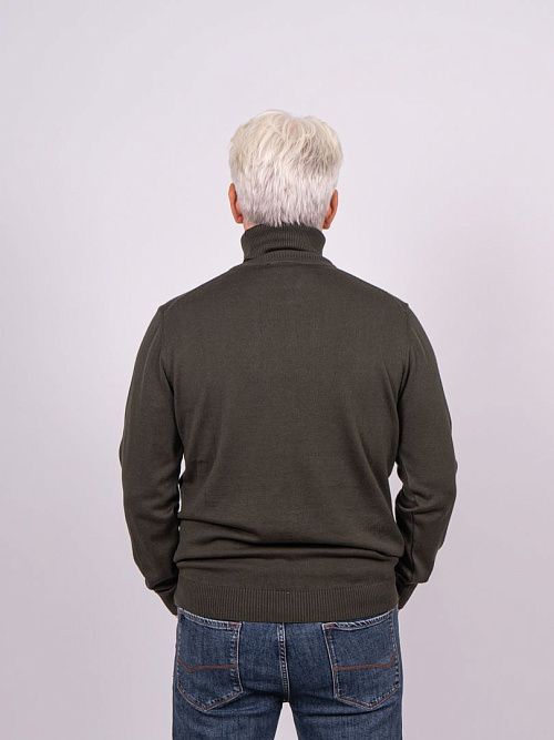 823-0604.O019.Y001.L.G0771 Водолазка мужская хаки LUXOR 