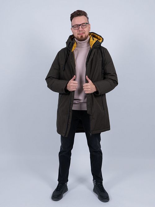 MWD3052I-819 Куртка мужская зеленый ICEbear 