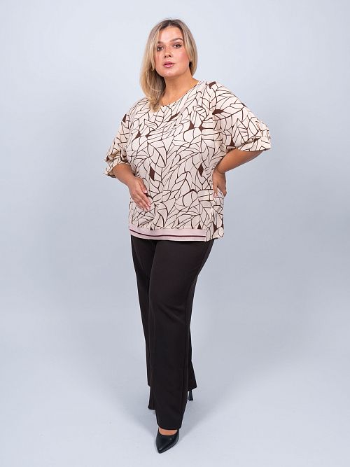 Брюки Аника женские черный KЛЮКVА 