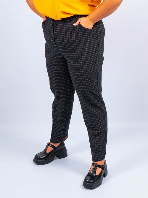 Адамс Брюки женские синий ZAR STYLE 