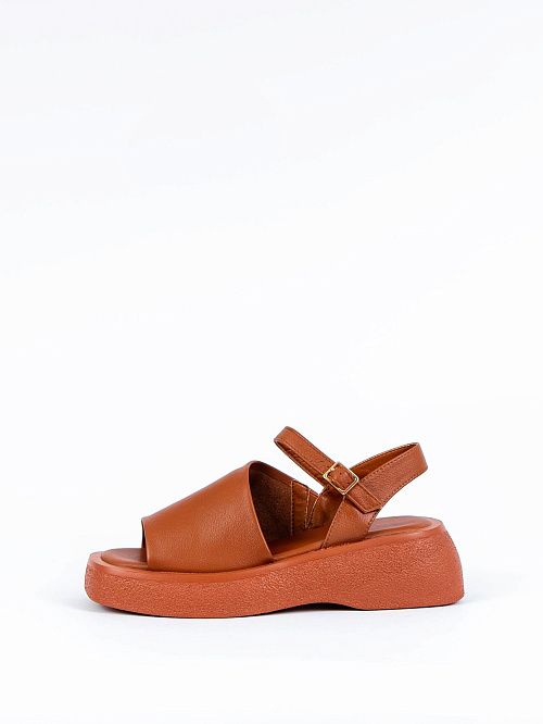 XMK-51764-1H-KP Босоножки женские коричневый Madella 