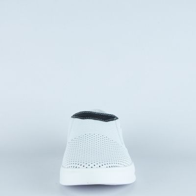 3533 white Слипоны мужские Meridian