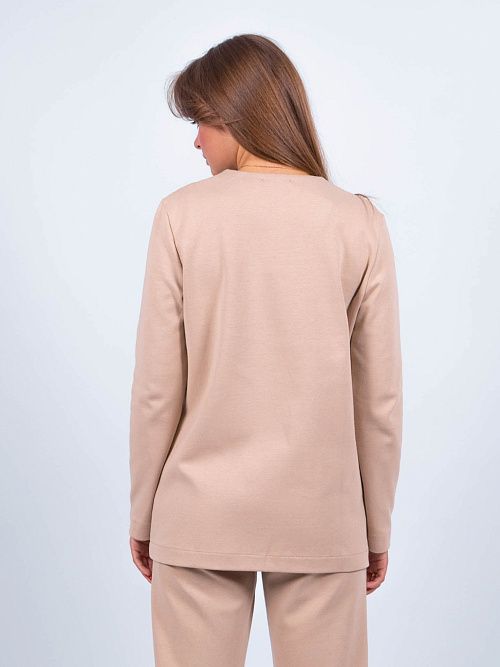 ЕВТ3188/ Жакет женский темно-бежевый VERY NEAT 