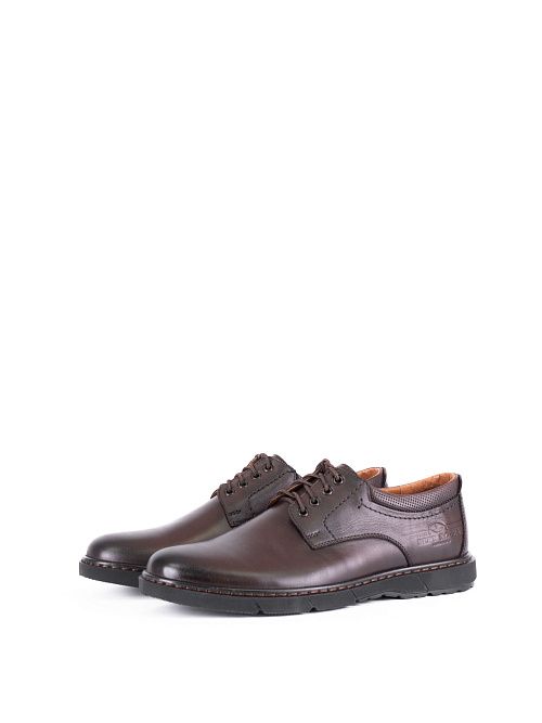 7572-1 brown Полуботинки мужские натуральная кожа коричневый Shach 