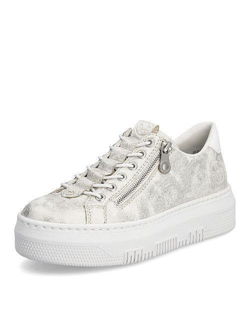 M1953/60 Кеды женские серебристый Rieker 