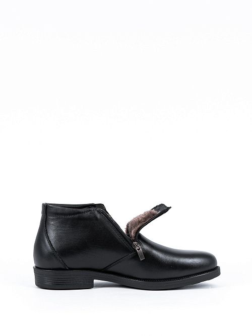 1662-1 Ботинки мужские черный Nine Lines 