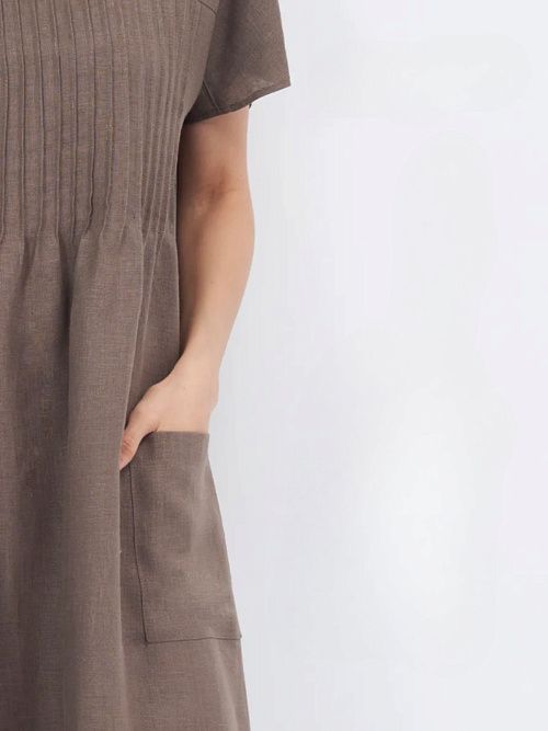 3803-ИЛ23 Платье женское графитовый ELECTRA STYLE 