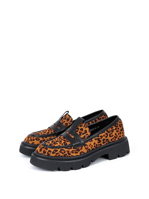 948009/05-02 Лоферы женские рыжий BETSY 