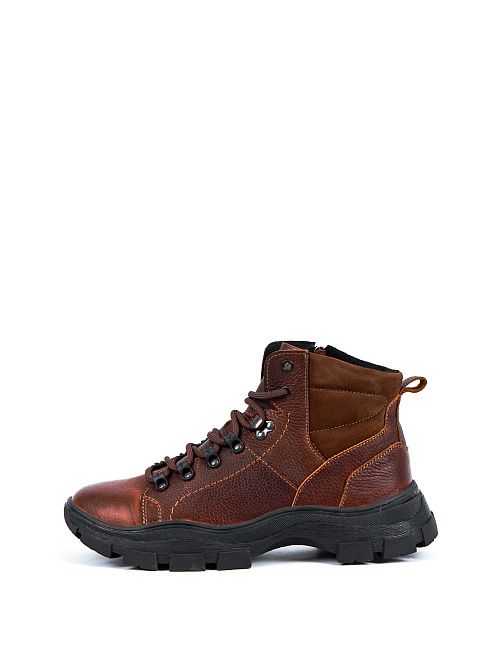 2002-77(L) Ботинки мужские коричневый Covani 