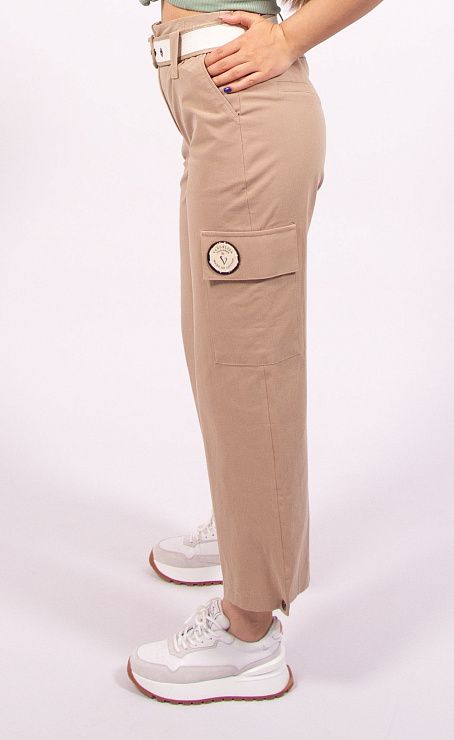 23Y9051 Брюки женские бежевый VANGELIZA 