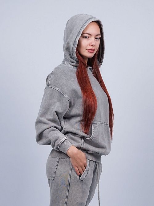 2660/3 Худи серый 365 