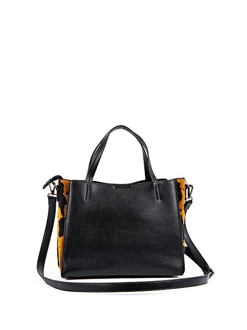 113-156-39-4 Сумка женская черный с принтом Portofiano 