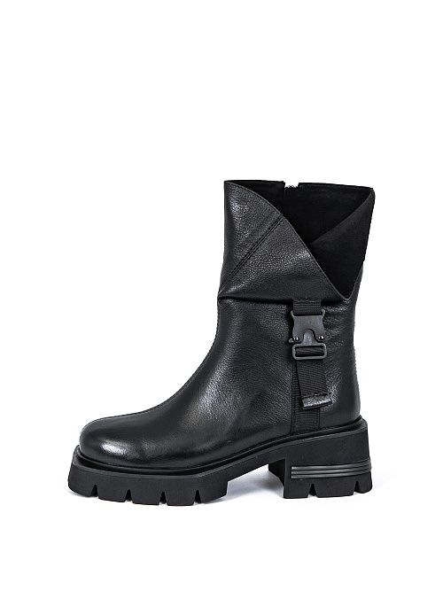 VE188B-N337-1 Полусапоги женские черный 365 