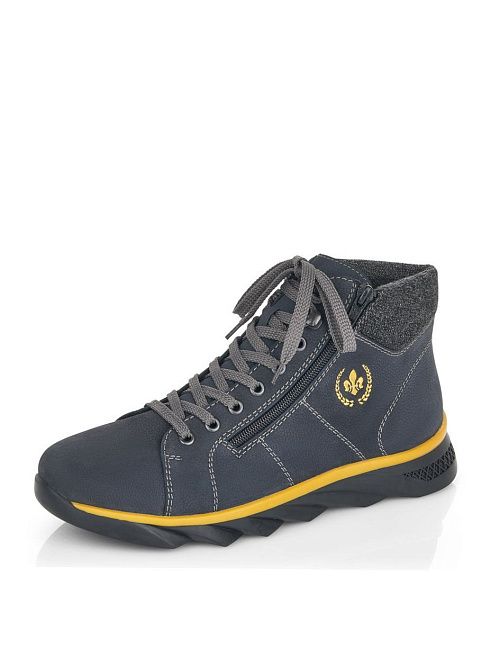 F1621/14 Ботинки мужские синий Rieker 