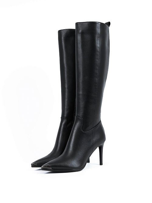 SZJ-W24H127-0101-SB Сапоги женские черный Madella 