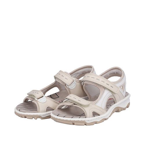 68866/62 Сандалии женские бежевый Rieker 