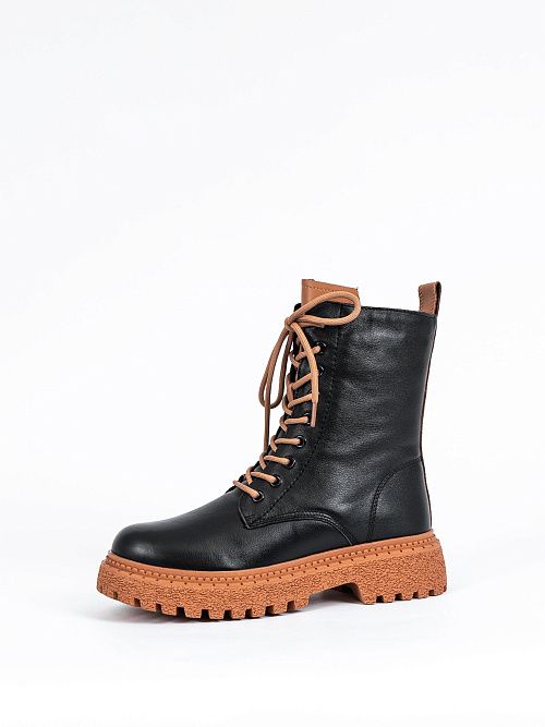 JG011-030 Ботинки женские черный Baden 