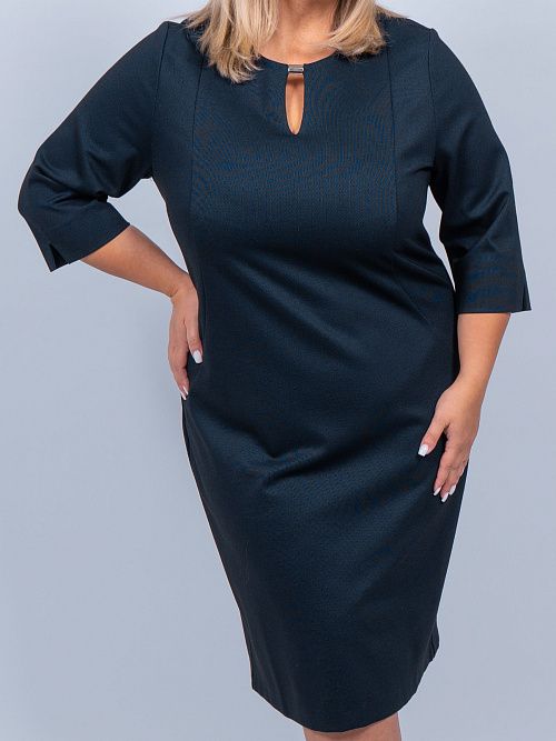 Корсар Платье женское темно-синий ZAR STYLE 