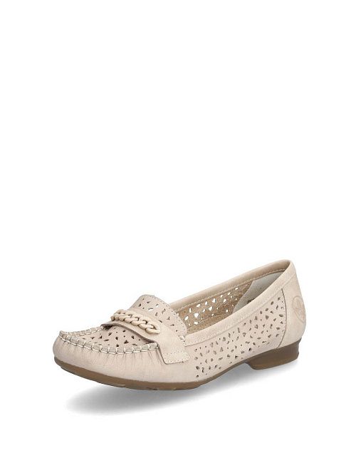 40068/61 Туфли женские бежевый Rieker 