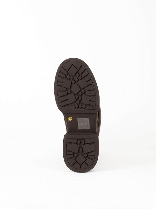 JA295Y-K595-P1375BM Сапоги женские натуральная кожа коричневые 365 