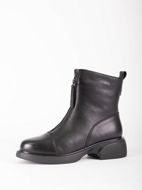 H711-L511-17ZM Ботинки женские натуральная кожа черный 365 