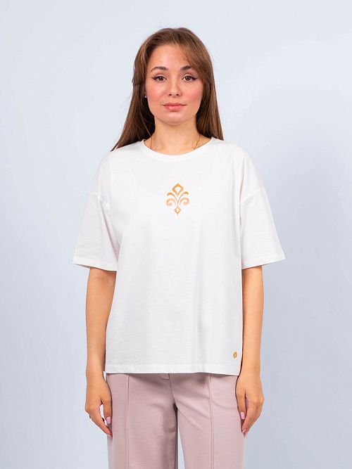 ЕВТ3185/ Футболка женская белый VERY NEAT 