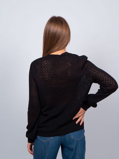 EB30148 Кардиган женский черный VERY NEAT 