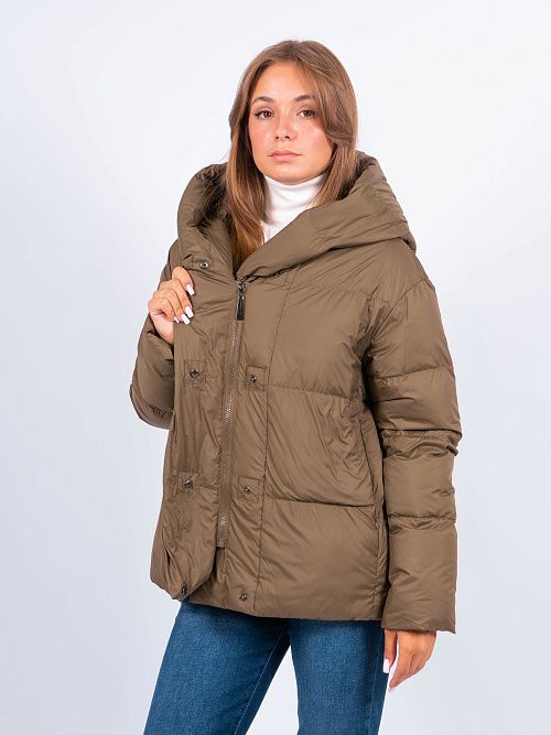 GWD4128I-G181 Куртка женская коричневый ICEbear 